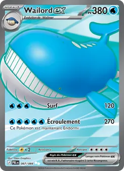 Wailord ex · visuel de référence