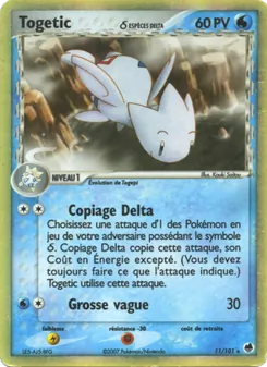 Togetic δ Delta Species · visuel de référence