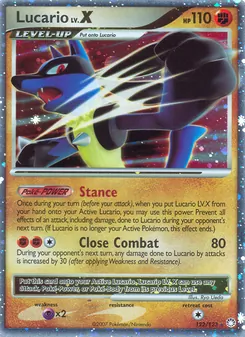 Lucario LV.X · visuel de référence