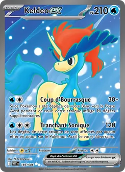 Visuel de référence · Keldeo ex
