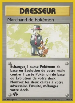Marchand de Pokémon · visuel de référence
