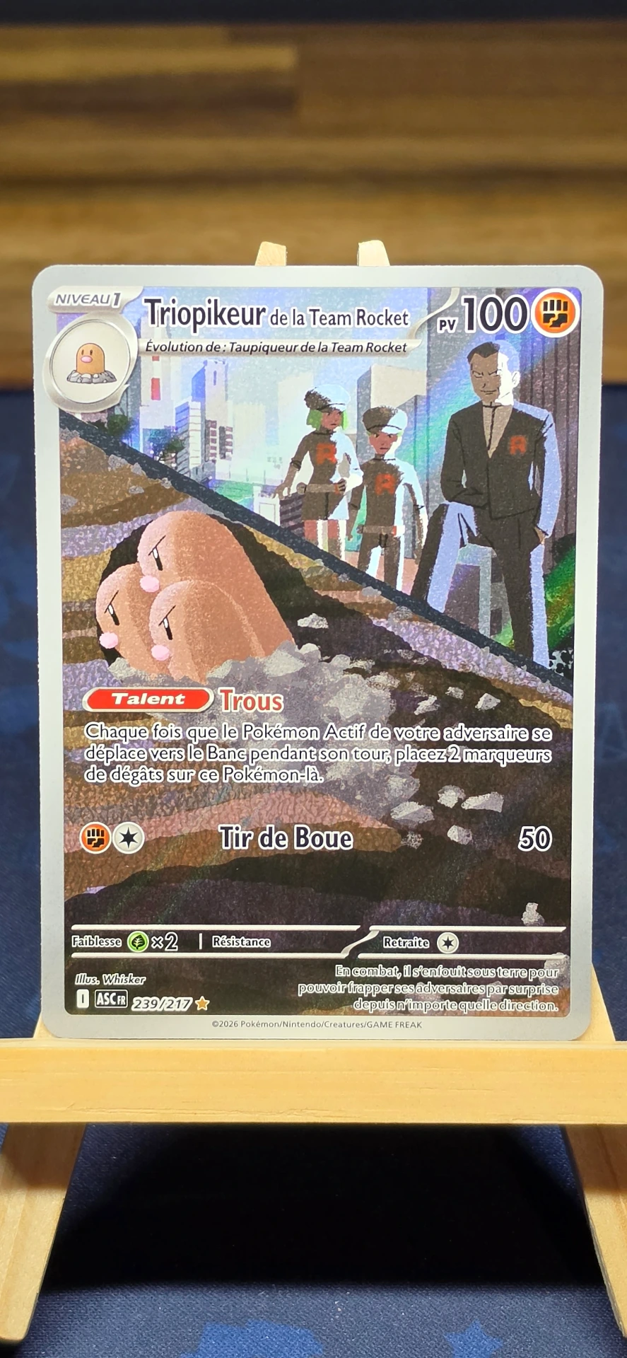 [CARD000804] Triopikeur de la Team Rocket - CARD000804